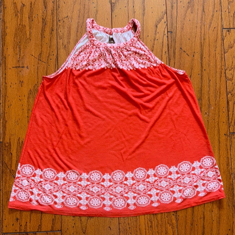 Feminine, perfect SP, Loft, elevated tunic tank top